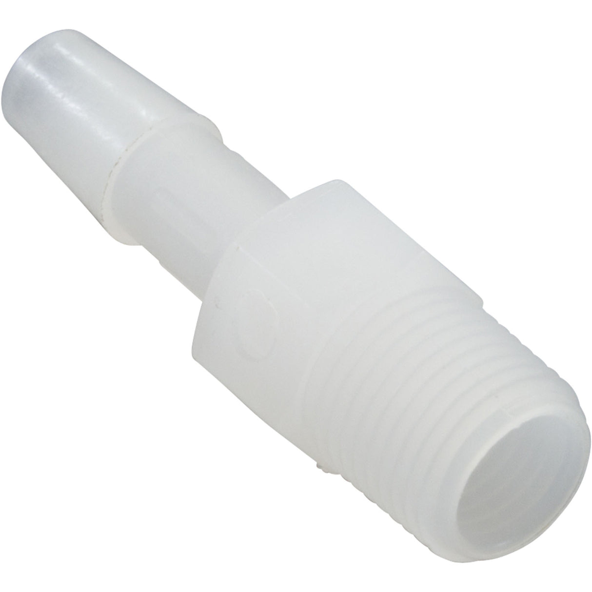 Barb Adapter, 1/4"b x 1/8"mpt, Kynar : 64794