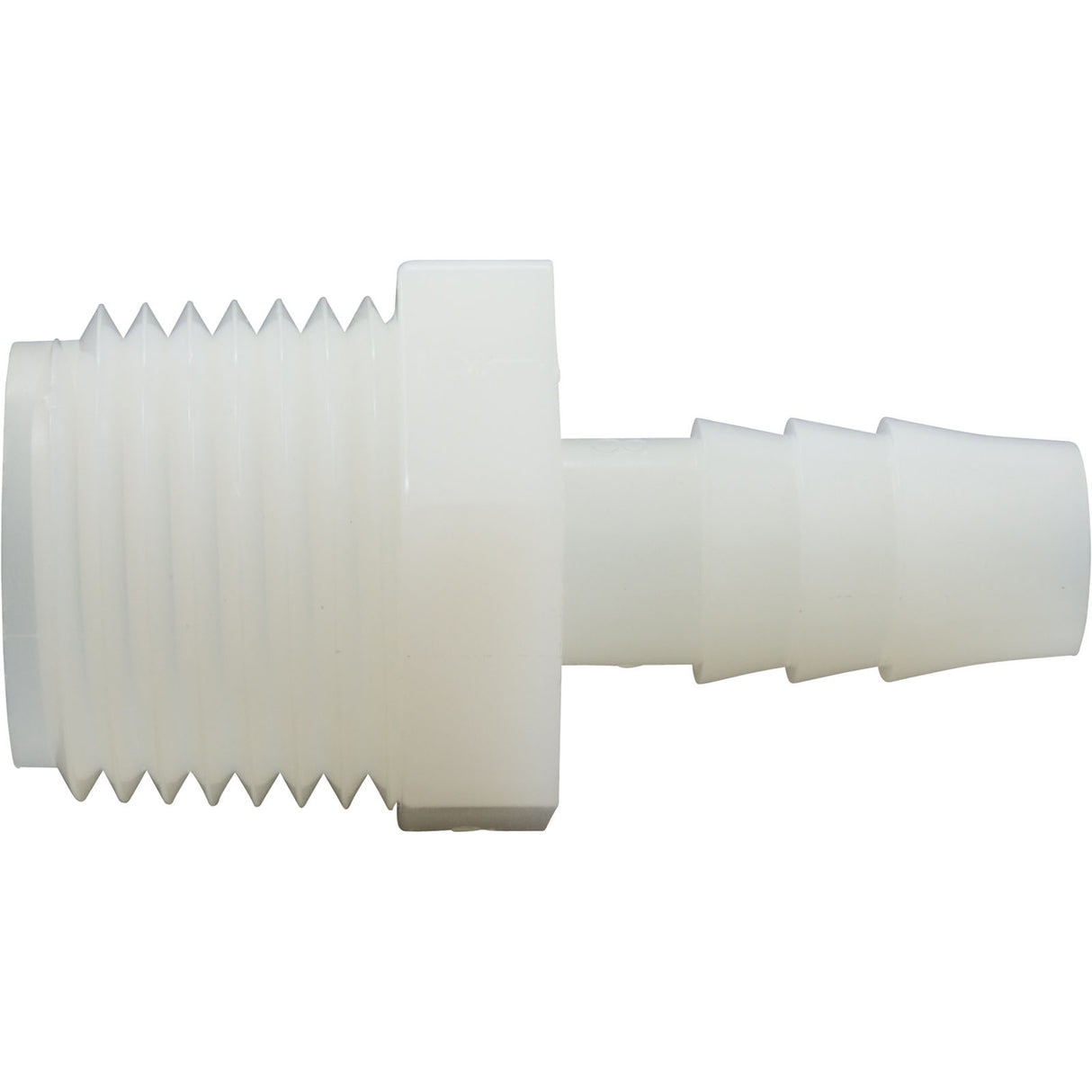 Barb Adapter, 3/8" Barb x 1/2" Male Pipe Thread, Nylon : 61137
