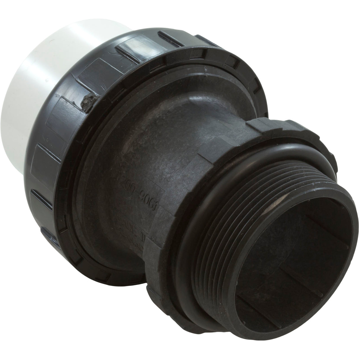 Adapter Union, Praher, Series 906, 2"mpt x 2", Long, w/ O-Ring : 200-9061 - Praher - 88553100029 - PartsForSpas.com