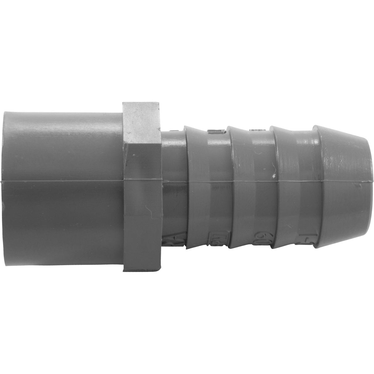 Adapter, 1/2" Slip x 3/4" Spigot x 3/4" Barb : 1432-007