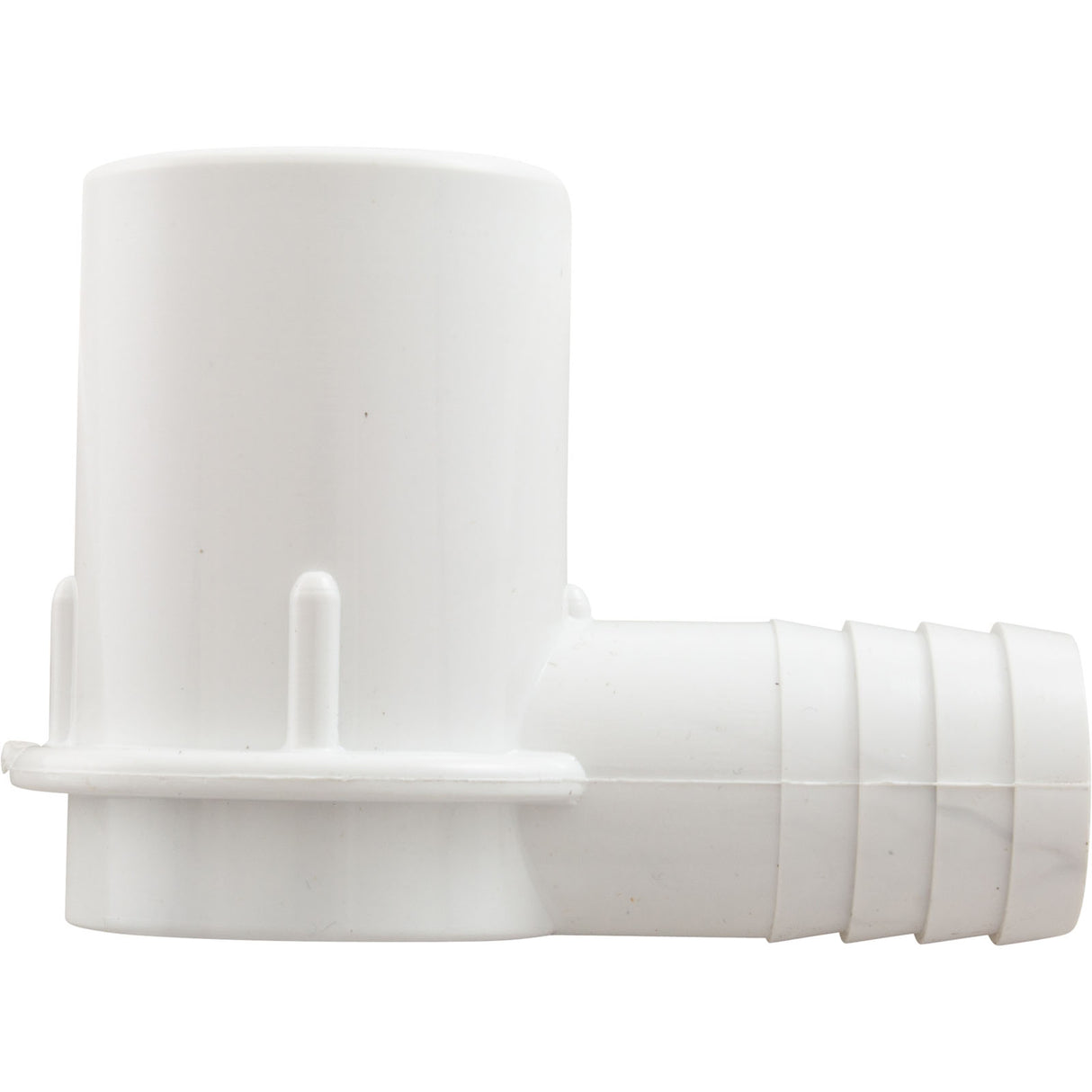 Adapter, 1" Spigot x 3/4" Barb, 90 : 411-3490