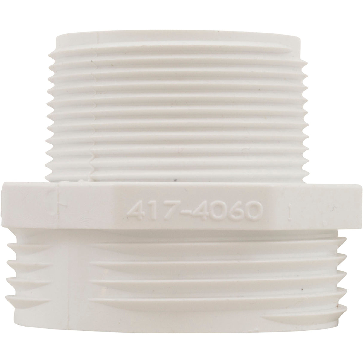 Tailpiece, 1-1/2" Buttress Thread x 1-1/2" Male Pipe Thread : 417-4060 - Waterway Plastics - 806105085368 - PartsForSpas.com