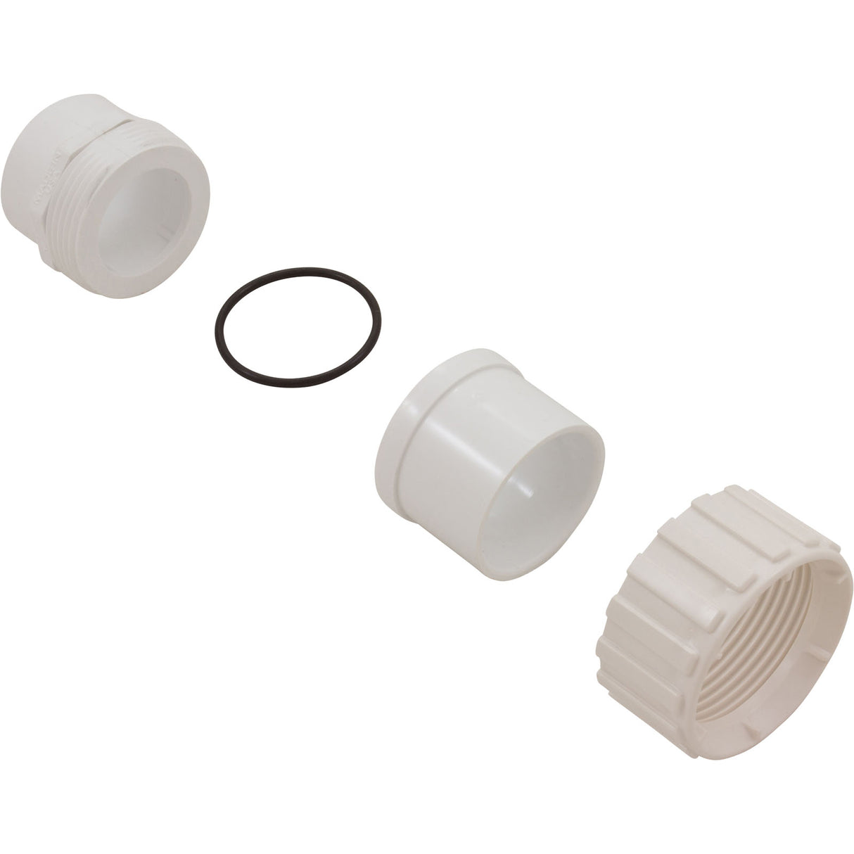 Union, 1-1/2" Slip x 1-1/2" Slip : 400-4000 - Waterway Plastics - 806105081179 - PartsForSpas.com