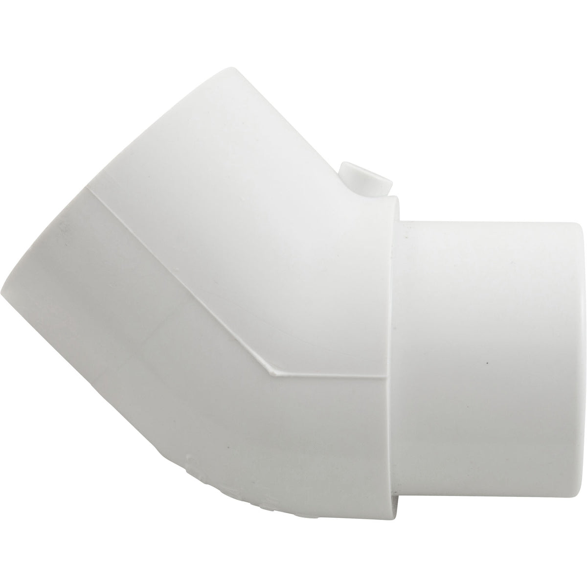 45 Elbow, 1-1/2" Spigot x 1-1/2" Slip : 423-015 - Lasco - 1.00255E+13 - PartsForSpas.com