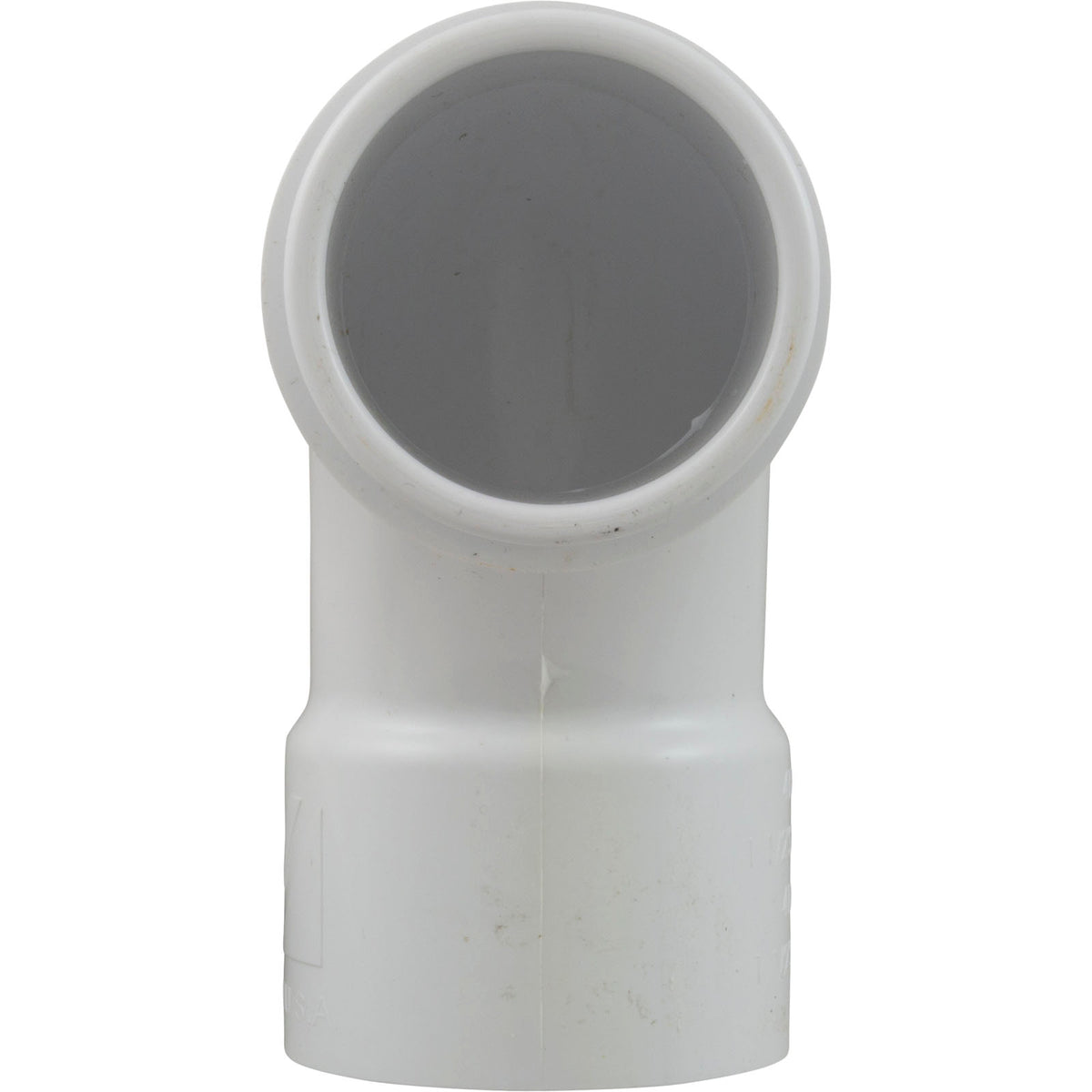 90 Elbow, Sweep, Waterway, 1-1/2" Slip x 1-1/2" Spigot : 411-9100