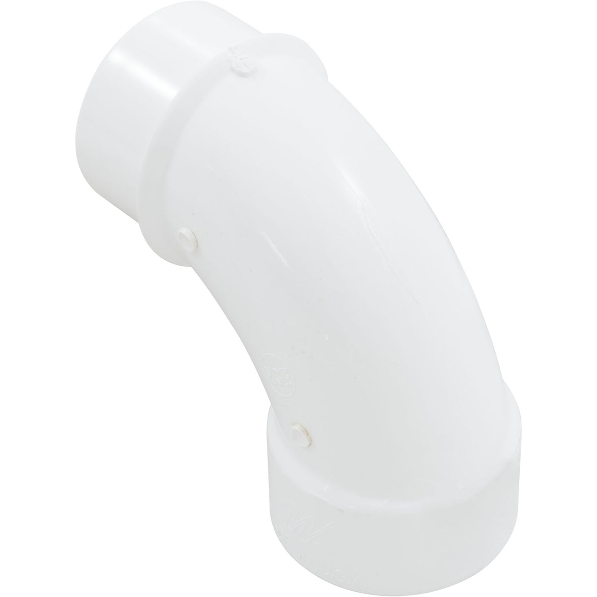 90 Elbow, Sweep, Waterway, 2" Slip x 2" Spigot : 411-9120