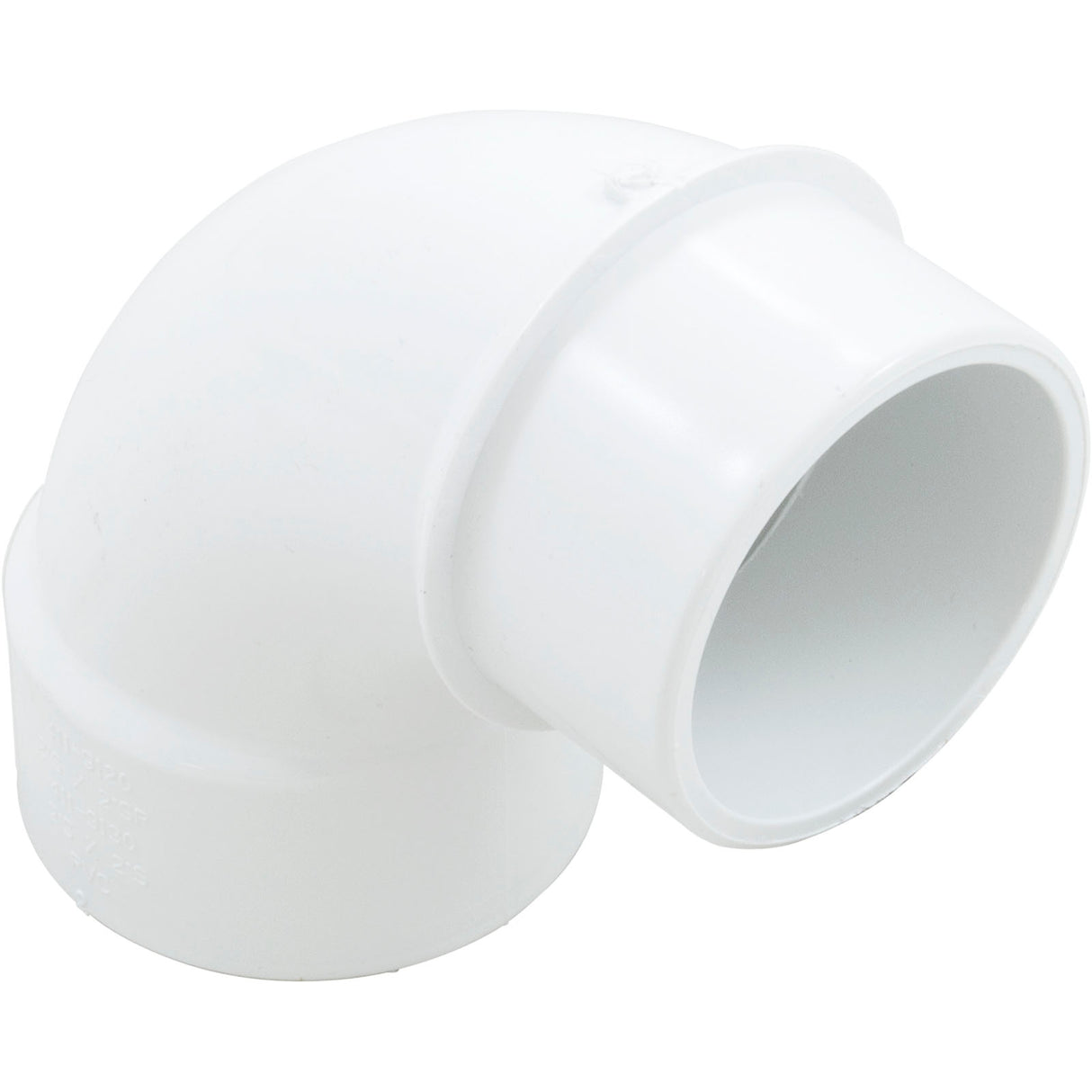 90 Elbow, Sweep, Waterway, 2" Slip x 2" Spigot : 411-9120