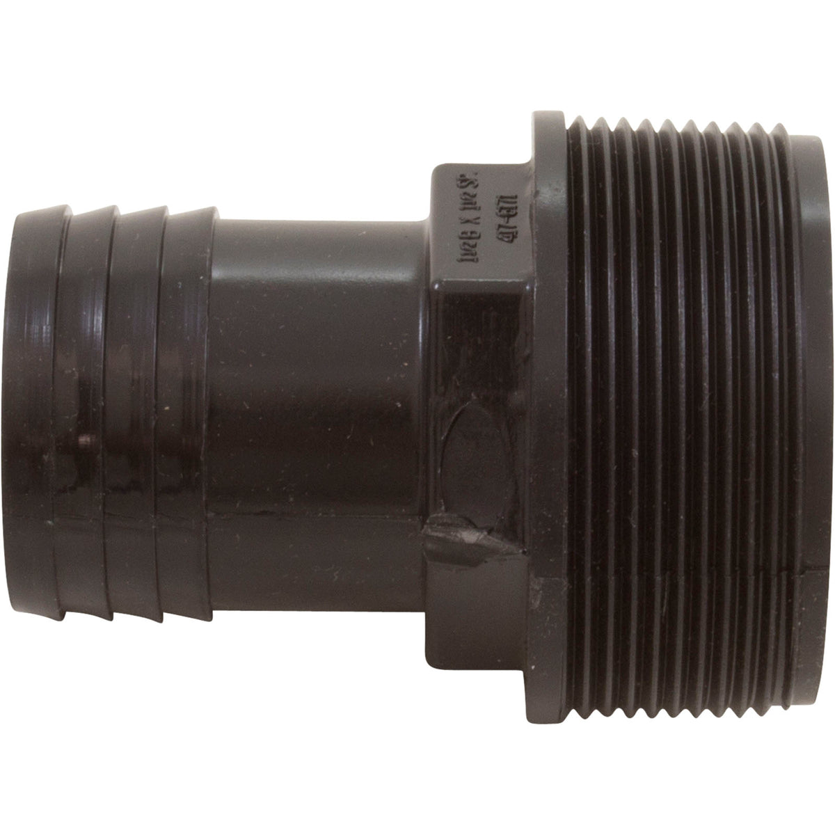 Adapter, 2" Male Pipe Thread x 1-1/2" Barb : 417-6161