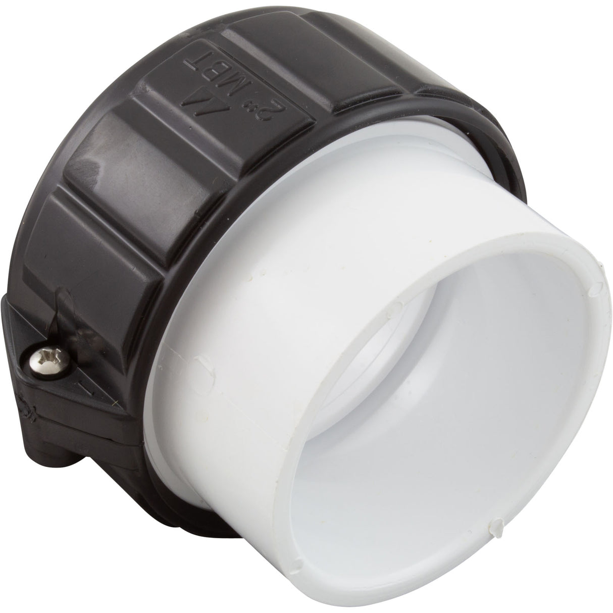 Tailpiece, 2"mbt x 2"s, w/Split Nut, Heater : 0611-20 - Magic Plastics - 0611-20 - PartsForSpas.com