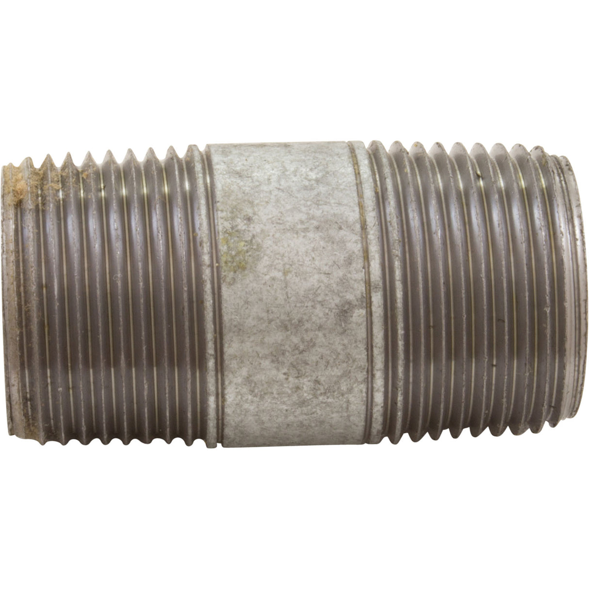 Nipple, Galvanized, 2" x 3/4" Male Pipe Thread : ZNG042