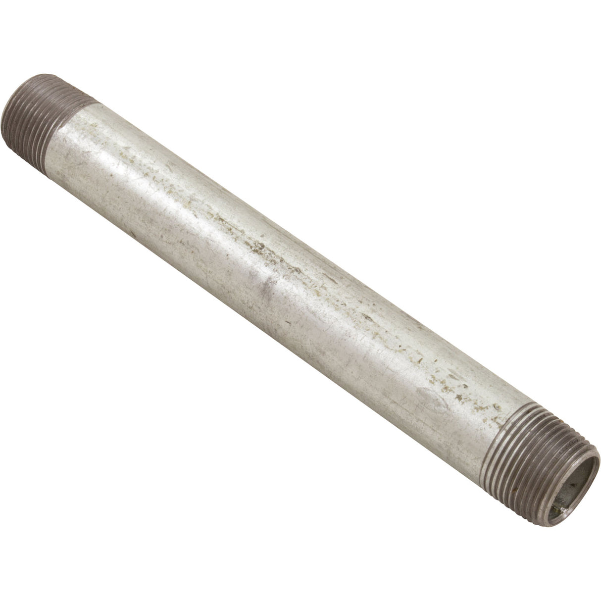Nipple, Galvanized, 8" x 3/4" Male Pipe Thread : ZNG048
