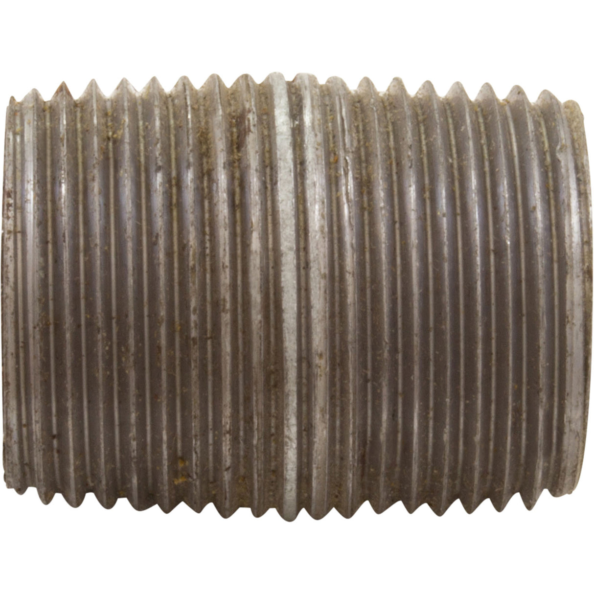 Nipple, Galvanized, 3/4" Male Pipe Thread x Close : ZNG04CL