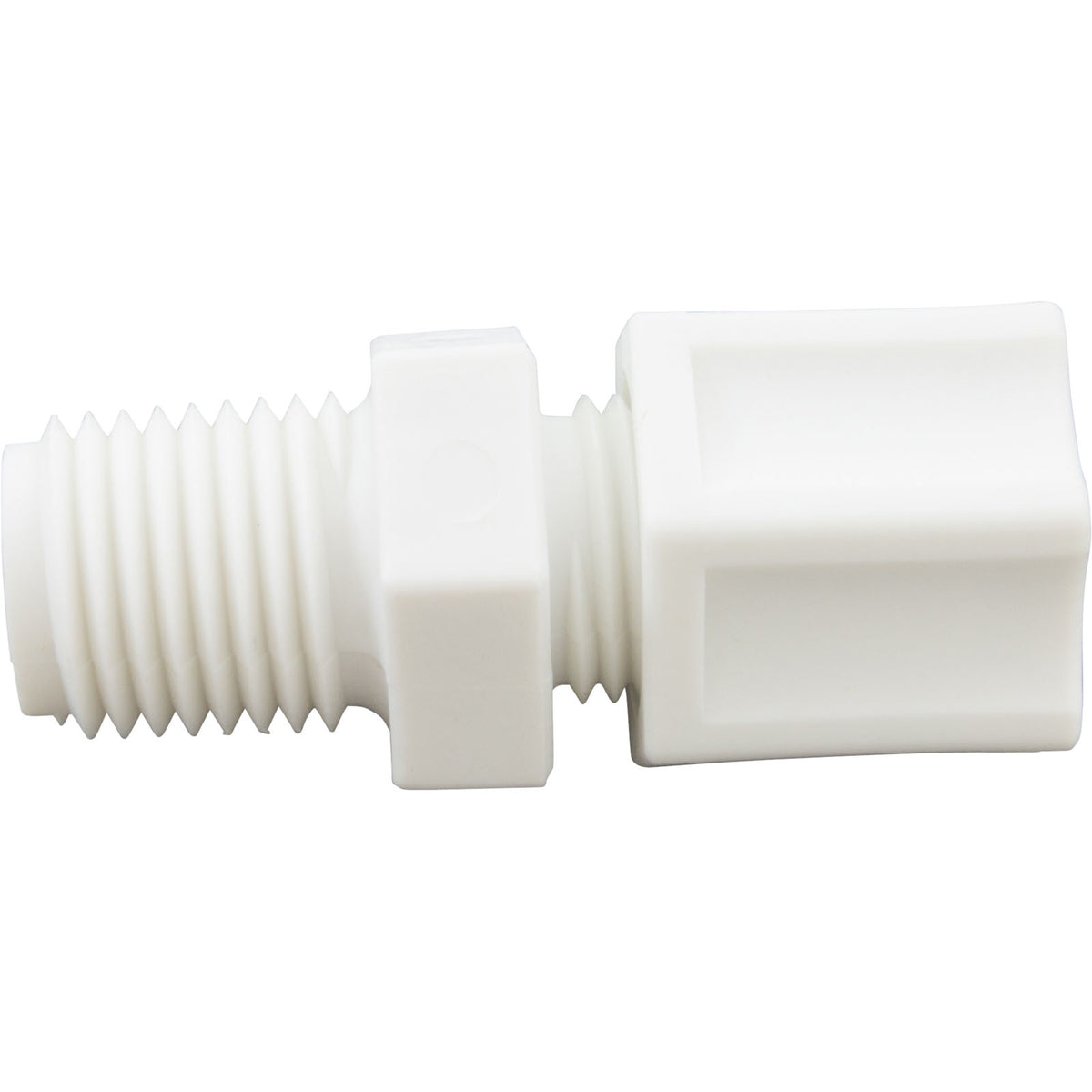 Compression Fitting, Generic, 1/4"mpt x 5/16" Tube, Plastic :