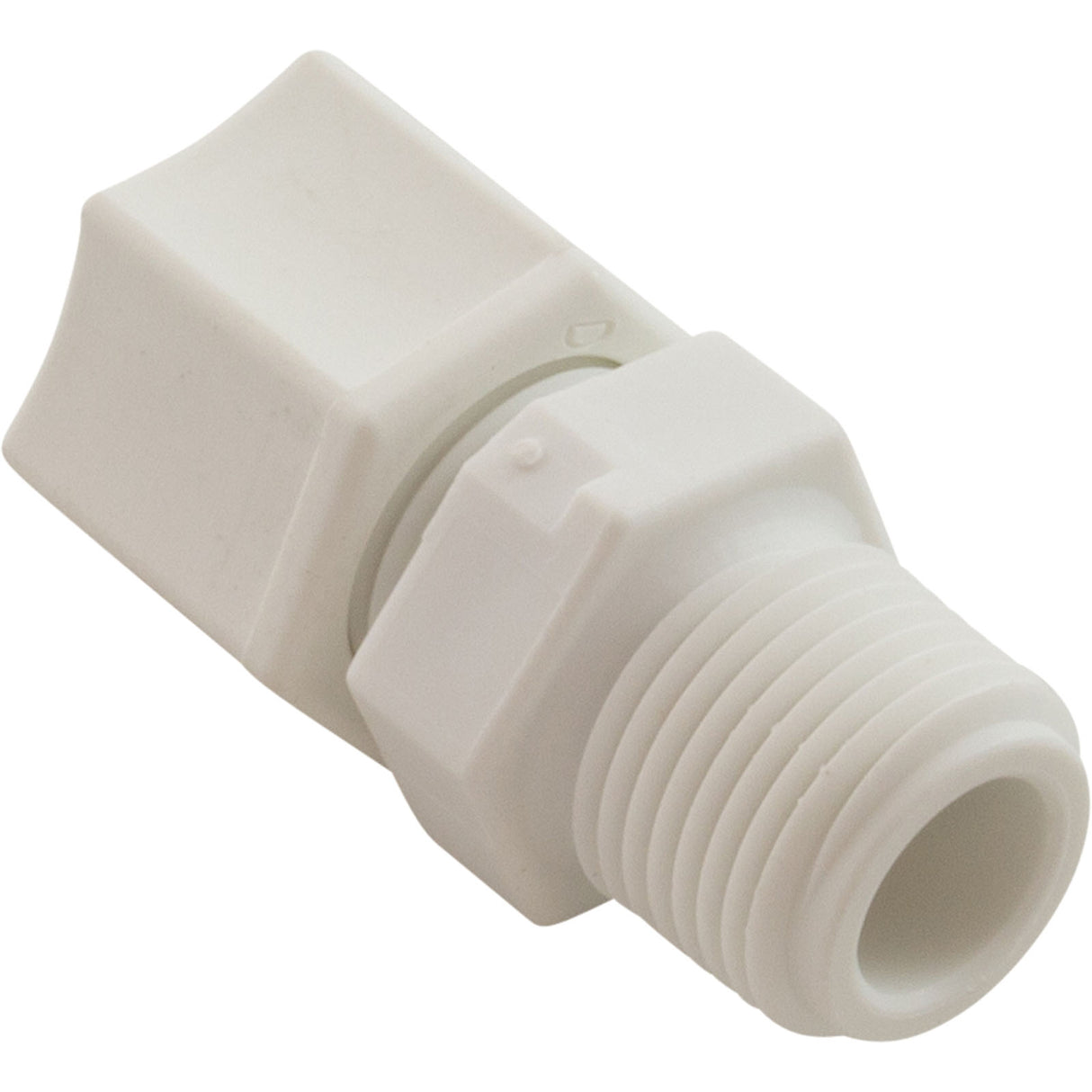 Compression Fitting, Generic, 3/8"mpt x 3/8" Tube, Plastic : - Generic - - PartsForSpas.com