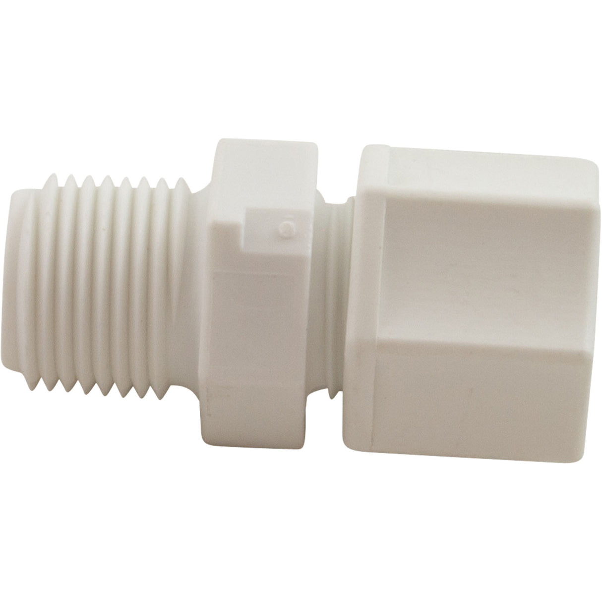 Compression Fitting, Generic, 3/8"mpt x 3/8" Tube, Plastic : - Generic - - PartsForSpas.com
