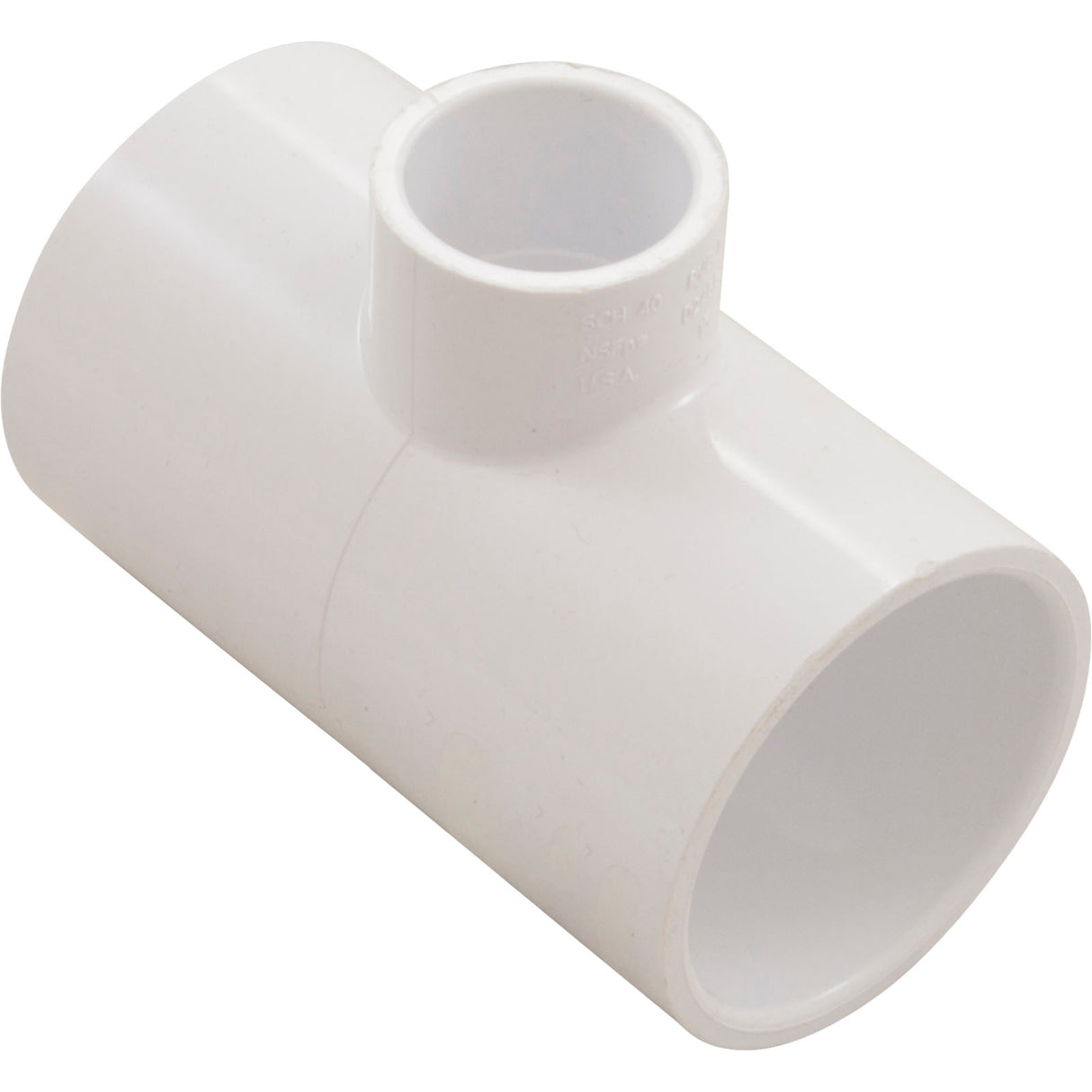 Tee, Lasco, 1-1/2"s x 1-1/2"s x 3/4"s, SCH40 PVC : 401-210