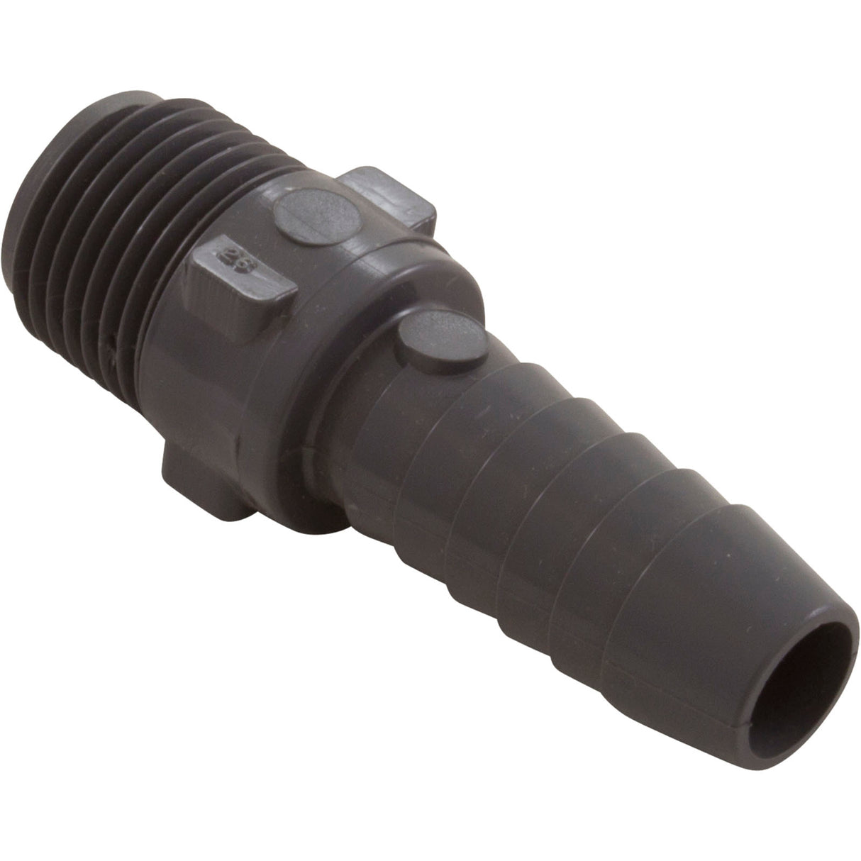 Barb Adapter, Lasco, 1/2"mpt x 1/2"b, Hose : 1436-005 - Lasco - 10025528723474 - PartsForSpas.com