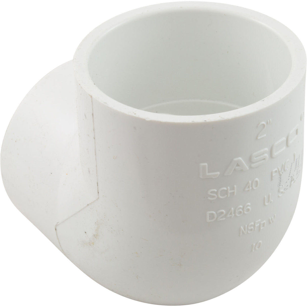 90 Elbow, 2" Slip x 2" Slip : 406-020 - Lasco - 1.00255E+13 - PartsForSpas.com