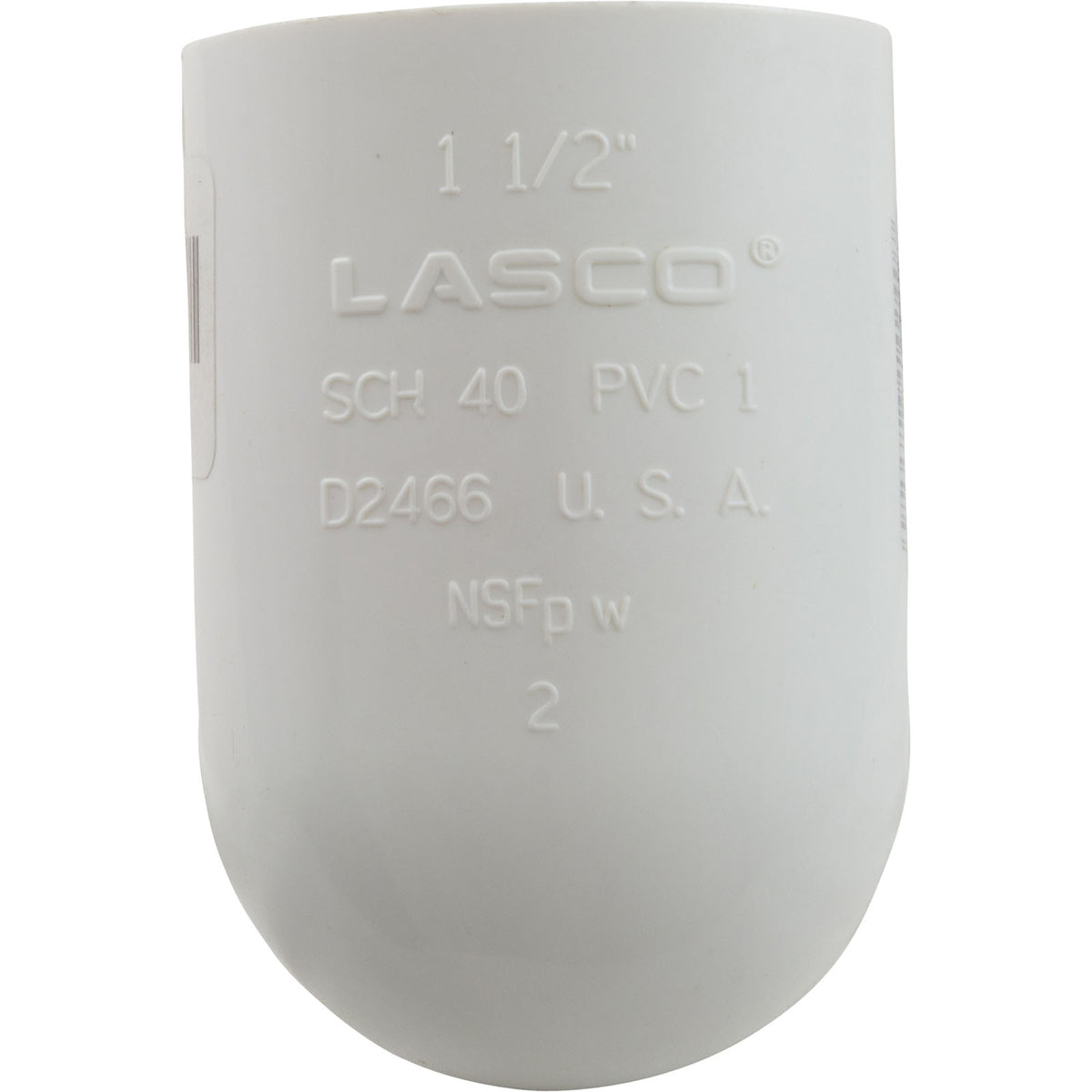 90 Elbow, 1-1/2" Slip x 1-1/2" Spigot : 409-015 - Lasco - 1.00255E+13 - PartsForSpas.com