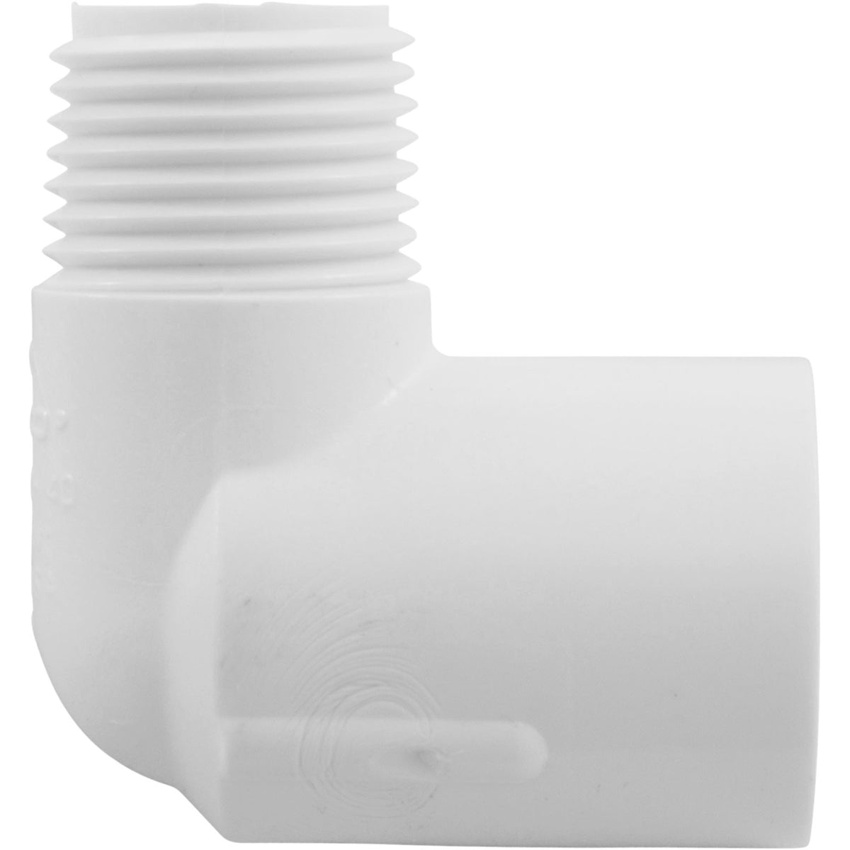 90 Elbow, 1/2" Slip x 1/2" Male Pipe Thread : 410-005 - Lasco - 1.00255E+13 - PartsForSpas.com