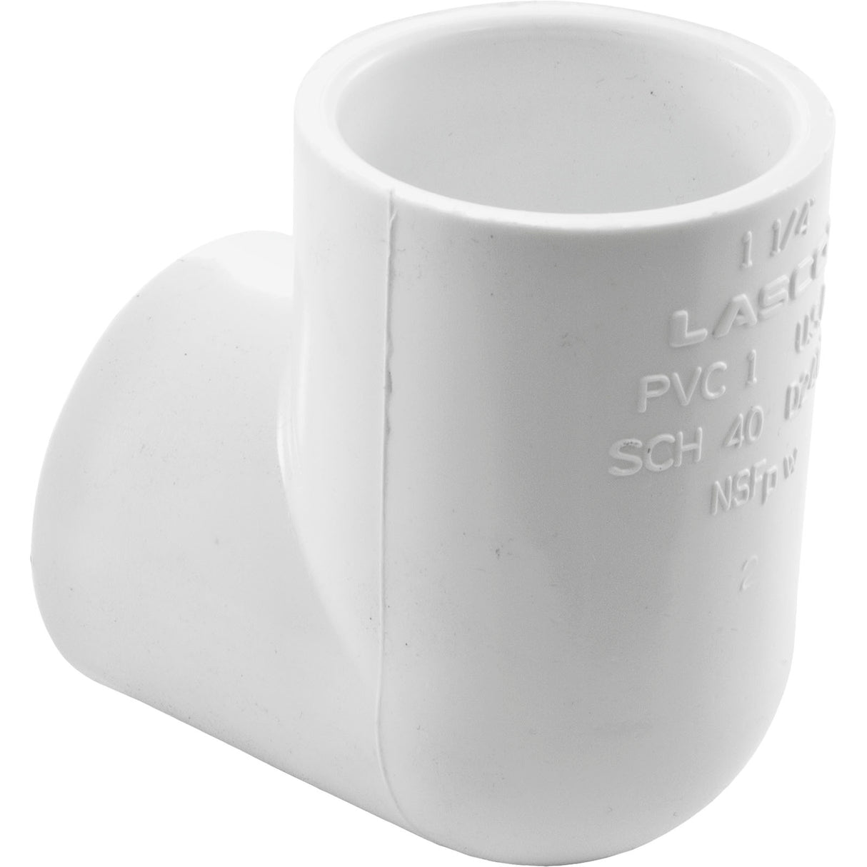 90 Elbow, 1-1/4" Slip x 1-1/4" Female Pipe Thread : 407-012