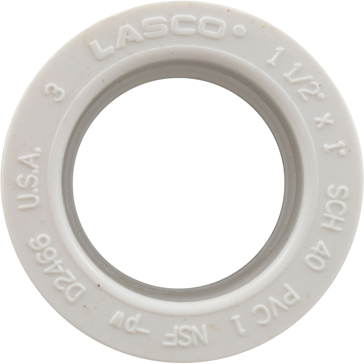 Reducer, 1-1/2" Spigot x 1" Slip : 437-211