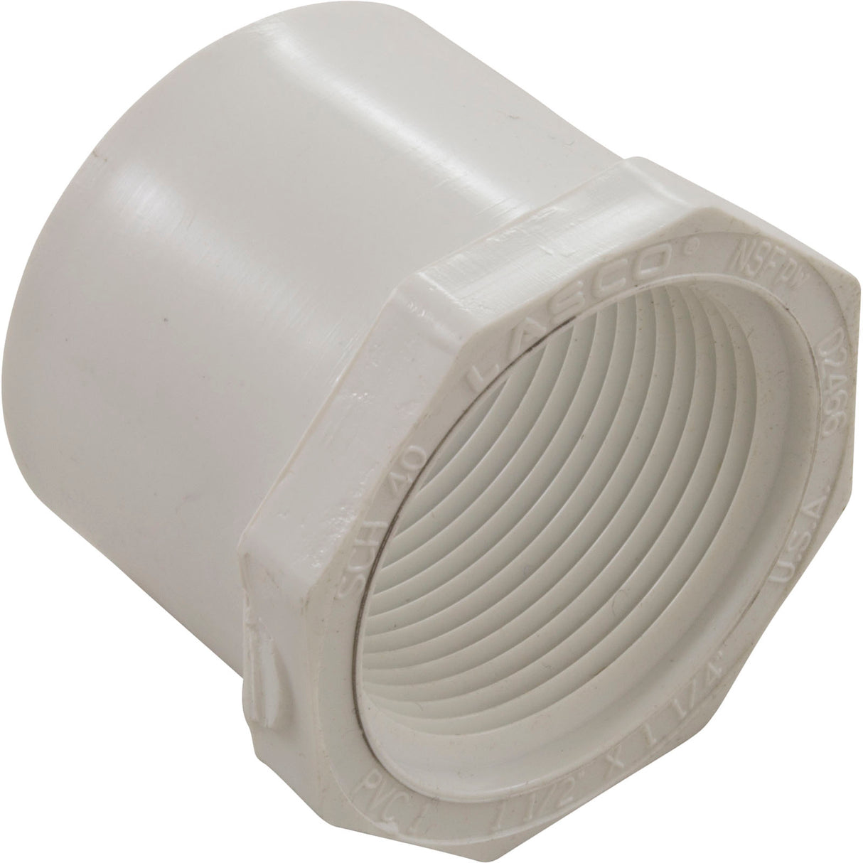 Reducer, 1-1/2" Spigot x 1-1/4" Female Pipe Thread : 438-212