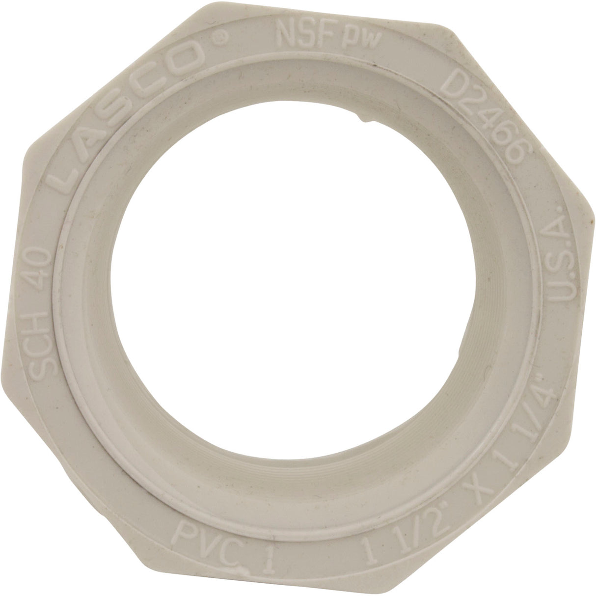 Reducer, 1-1/2" Spigot x 1-1/4" Female Pipe Thread : 438-212