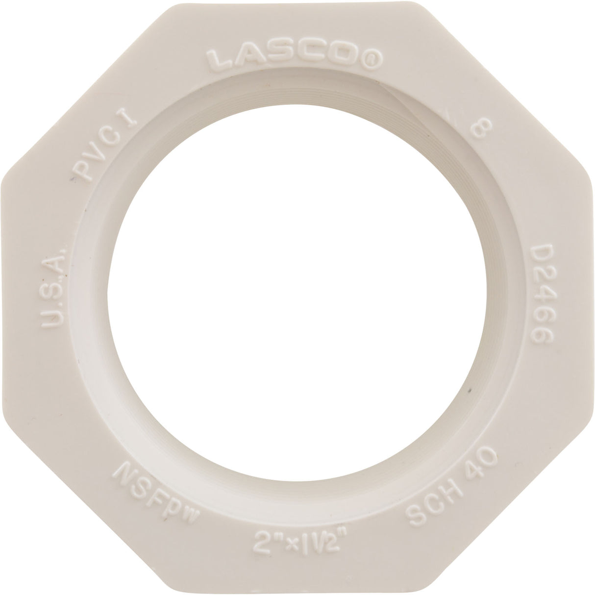 Reducer, 2" Spigot x 1-1/2" Female Pipe Thread : 438-251
