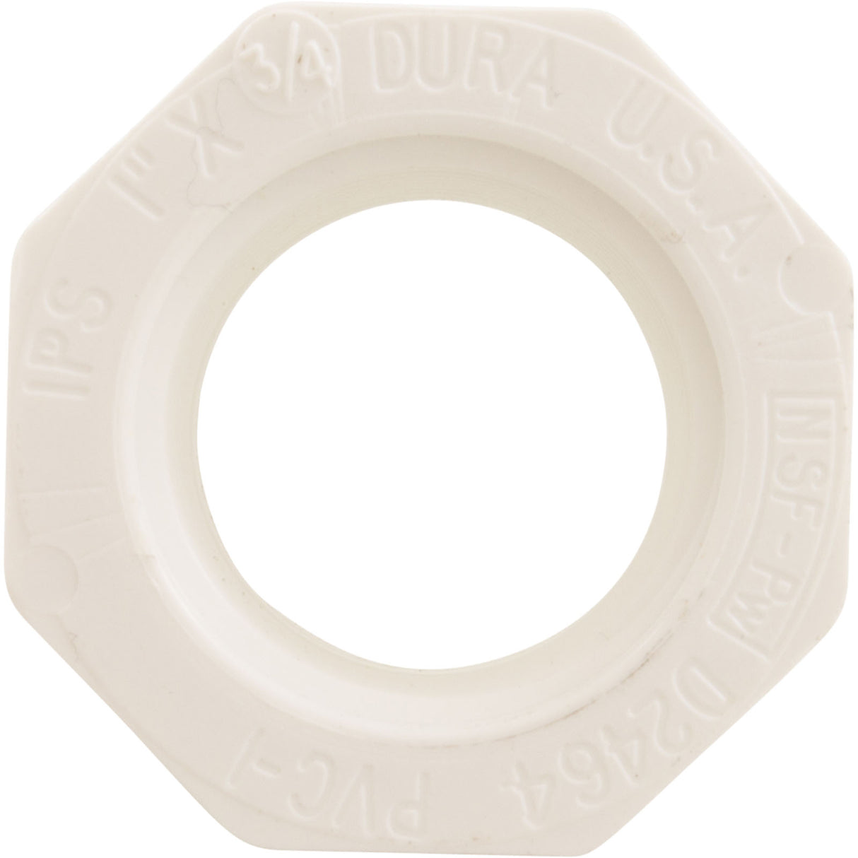 Reducer, Lasco, 1"mpt x 3/4"fpt, SCH40 PVC : 439-131 - Lasco - 10025528718968 - PartsForSpas.com