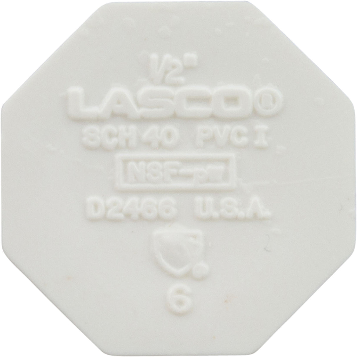 Plug, Lasco, 1/2" Spigot : 449-005