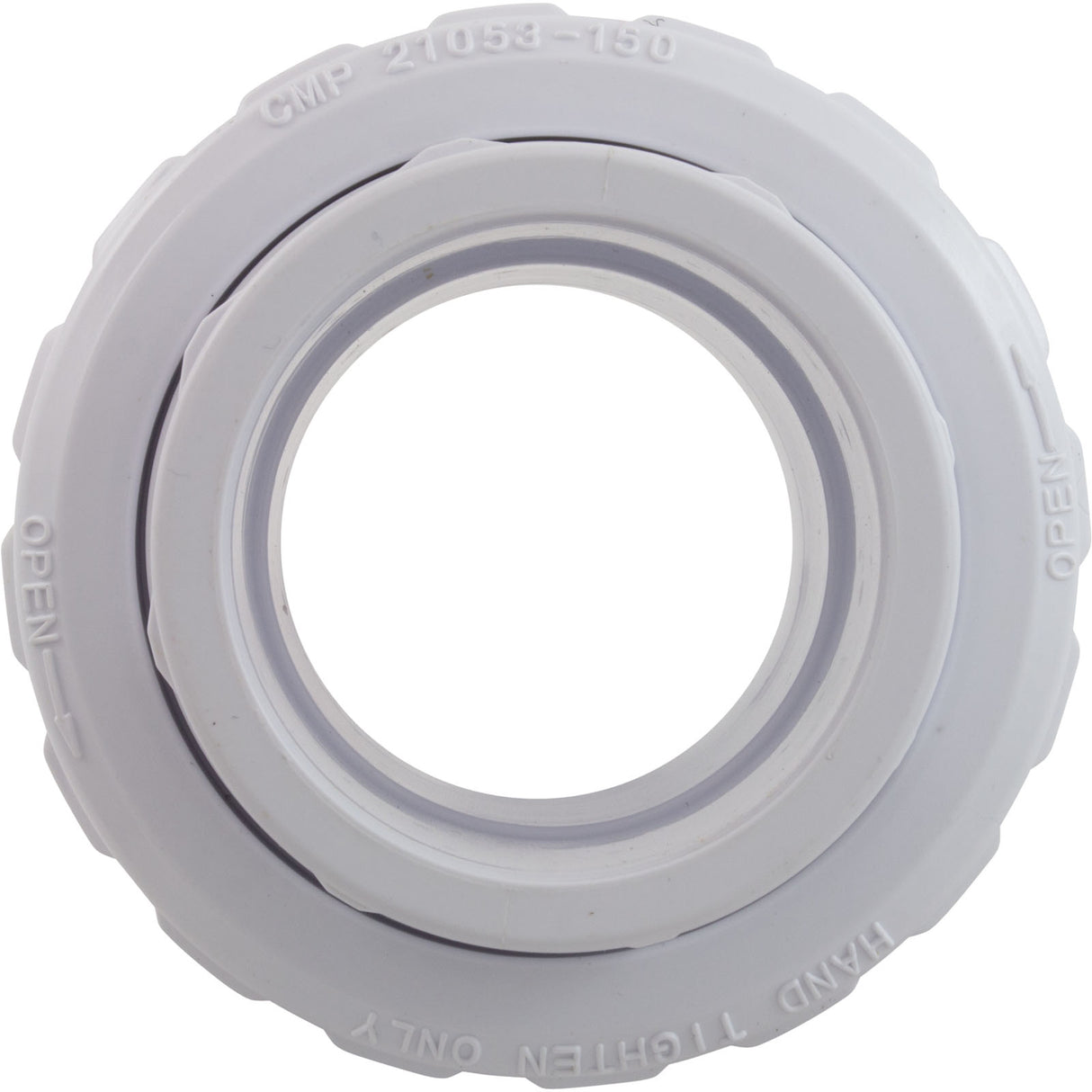 Union, 1-1/2" Slip x 2" Spigot, Flush : 21053-150-000 - Custom Molded Products - 849640026199 - PartsForSpas.com