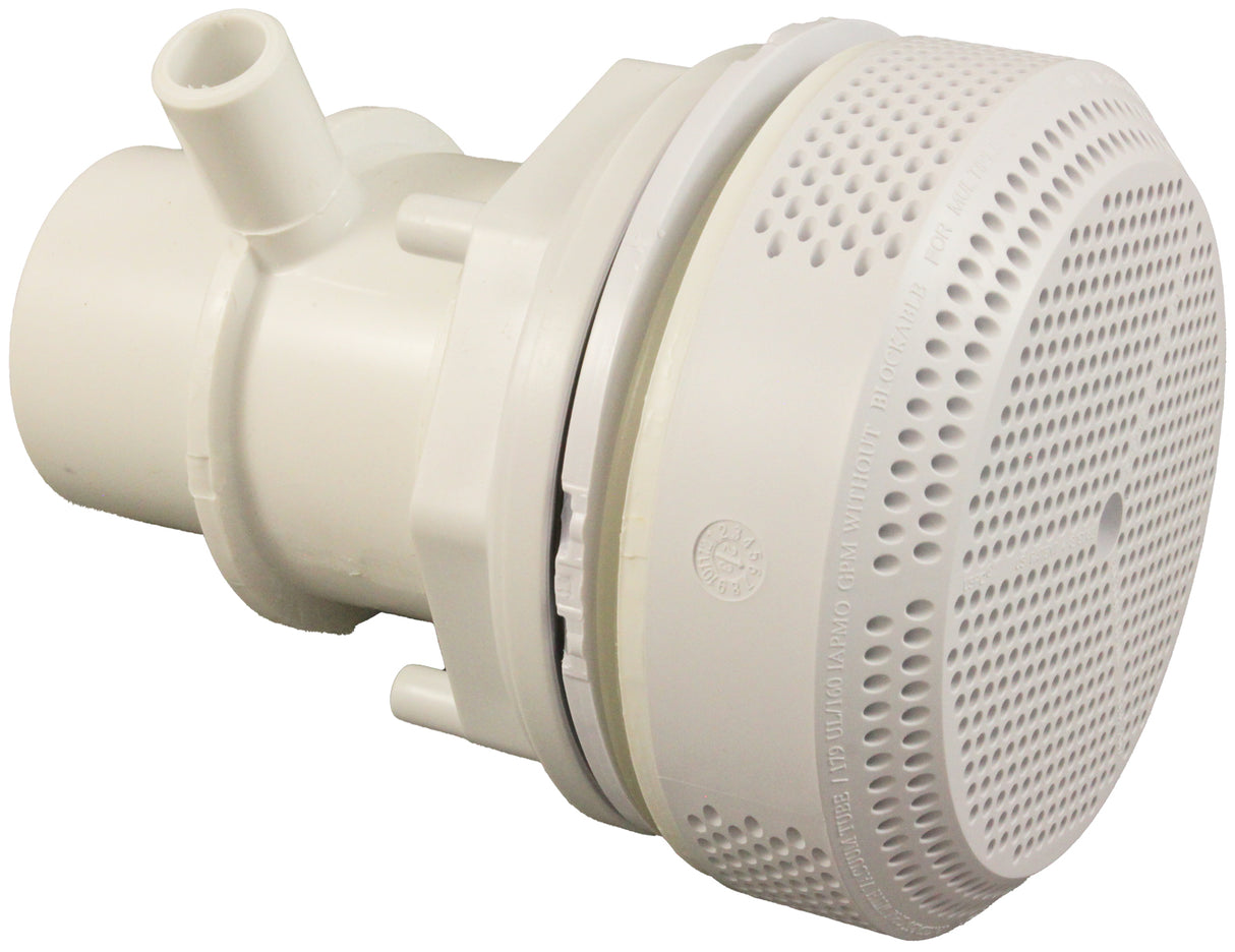 Suction Assy, BWG, 2", 2-7/8"hs, 211 GPM, Wht, VGB : 90145-WH