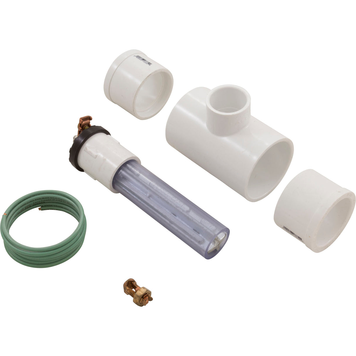 1" OD IN-LINE (CLEAR) ANODE, 1-1/2" & 2" PIPE : TN-IL - Perma-Cast LLC - TN-IL - PartsForSpas.com