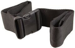Spineboard Strap, Kemp USA, Two-Piece w/ Buckle, Black : 10-302-BLK - Kemp USA - 8.19386E+11 - PartsForSpas.com