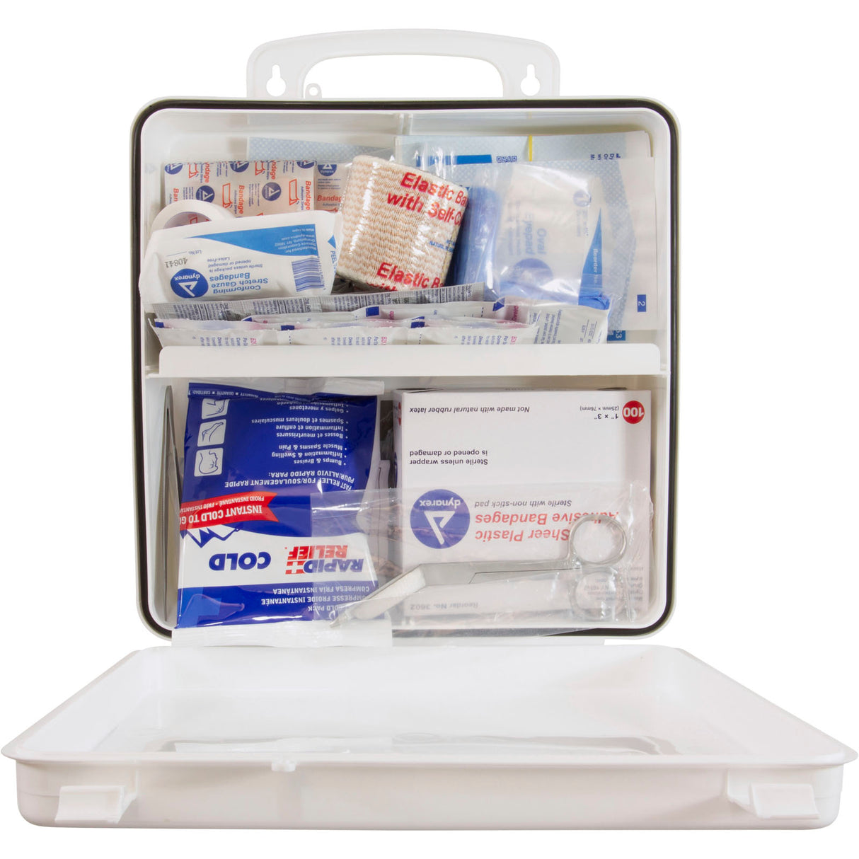 First Aid Kit, Kemp, Plastic, 24 Unit : 10-705 - Kemp USA - 819386010998 - PartsForSpas.com