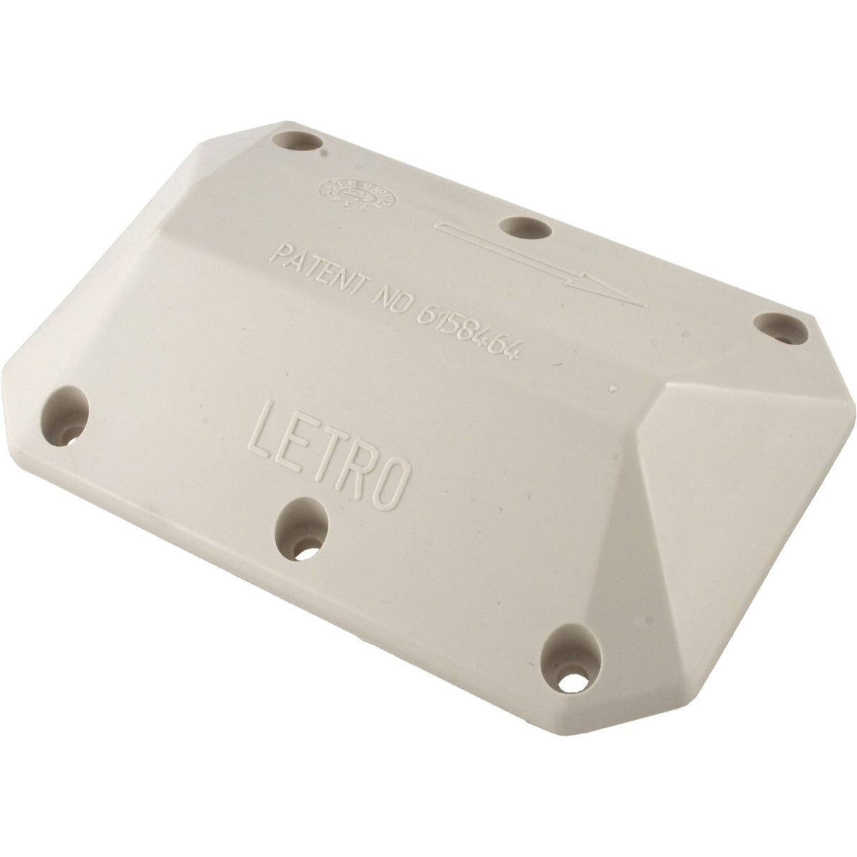 Top Cover, Pentair Letro LX2000/LX5000G Cleaners, Backup Valve : E12
