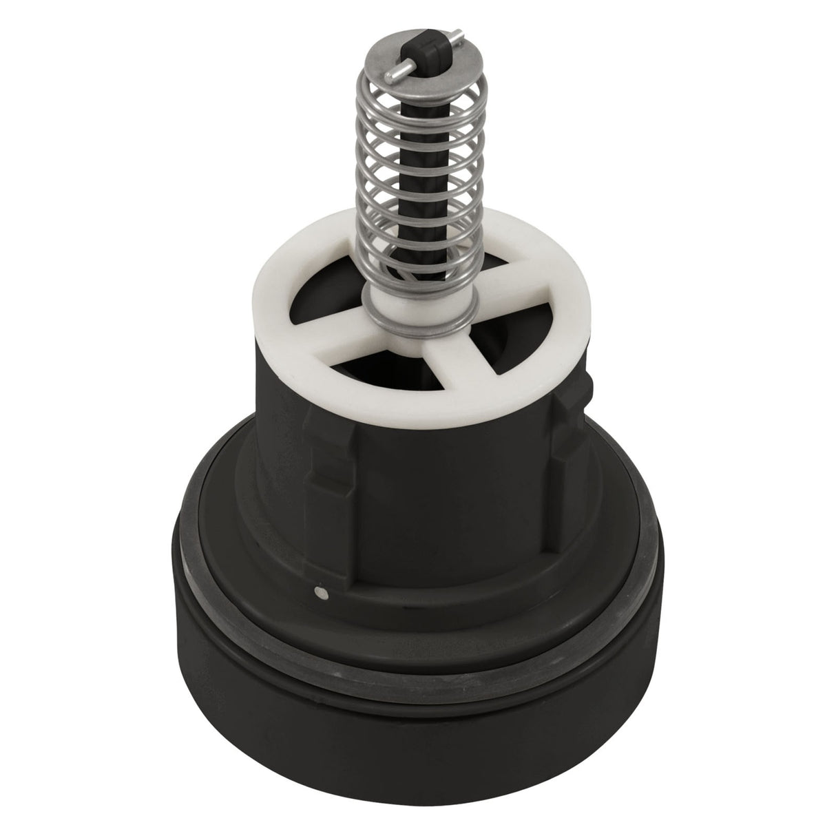 Cleaning Head, A&A Manufacturing Style I, Hi-Flow, Black : 521404