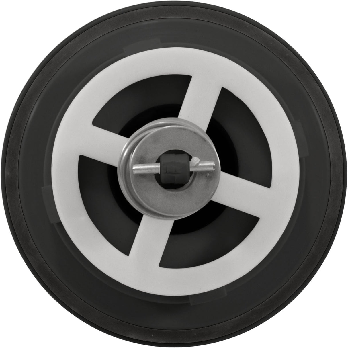 Cleaning Head, A&A Manufacturing Style I, Hi-Flow, Black : 521404