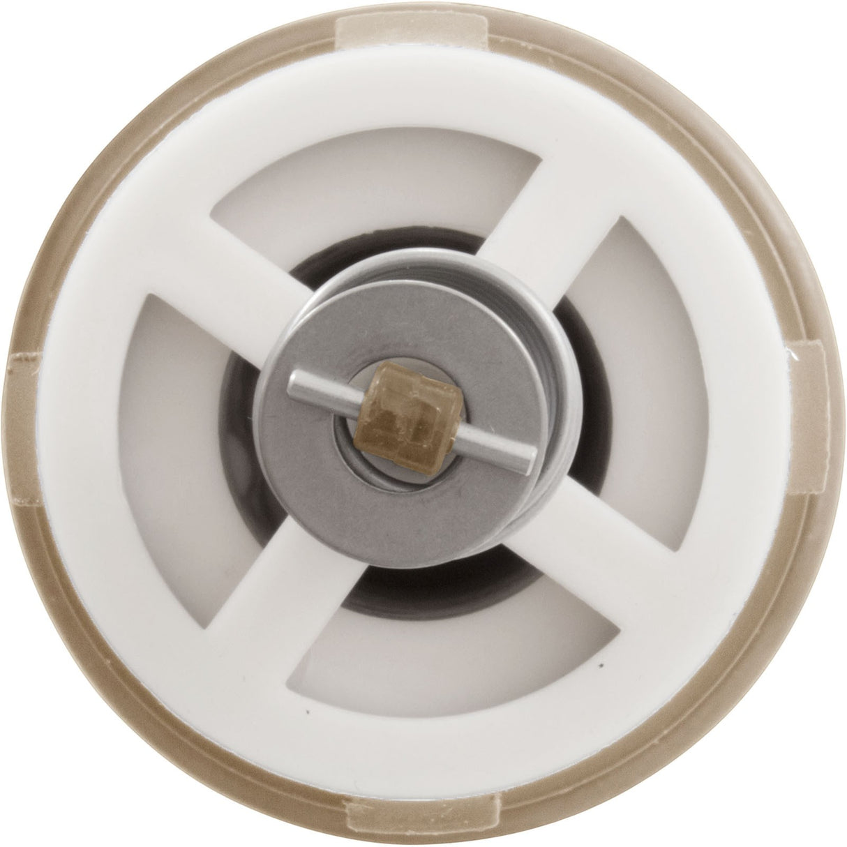 Cleaning Head, A&A Manufacturing Style II, Hi-Flow, Tan : 521501