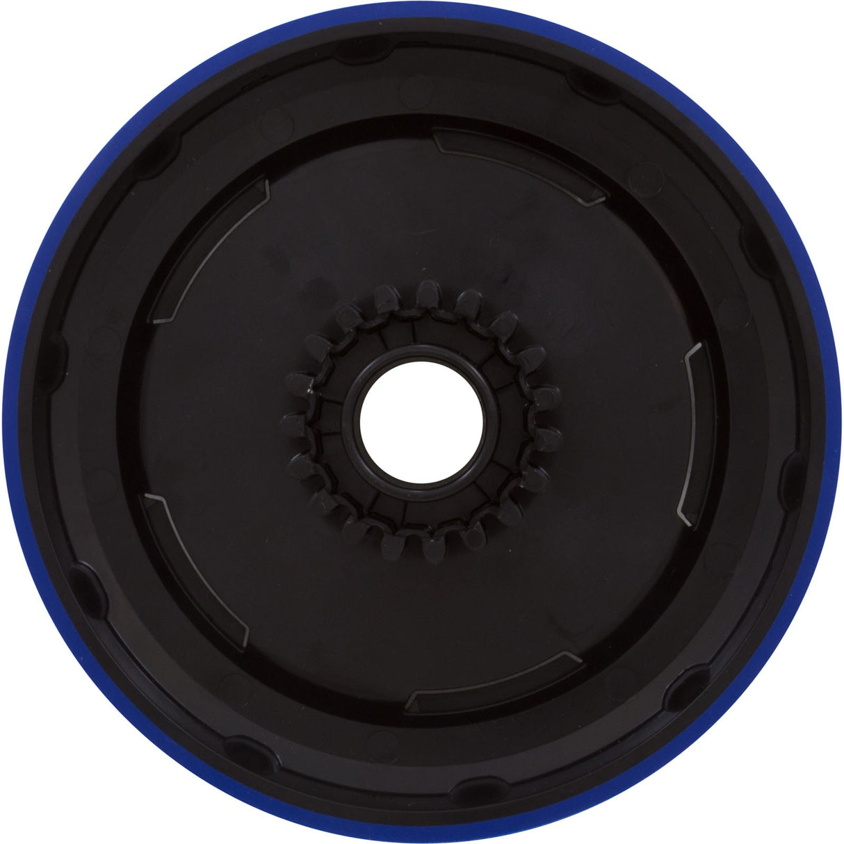 Wheel Rim & Tire, 4 Pack, Hayward AquaVac 500, Black/Blue : RCX341113BKBL