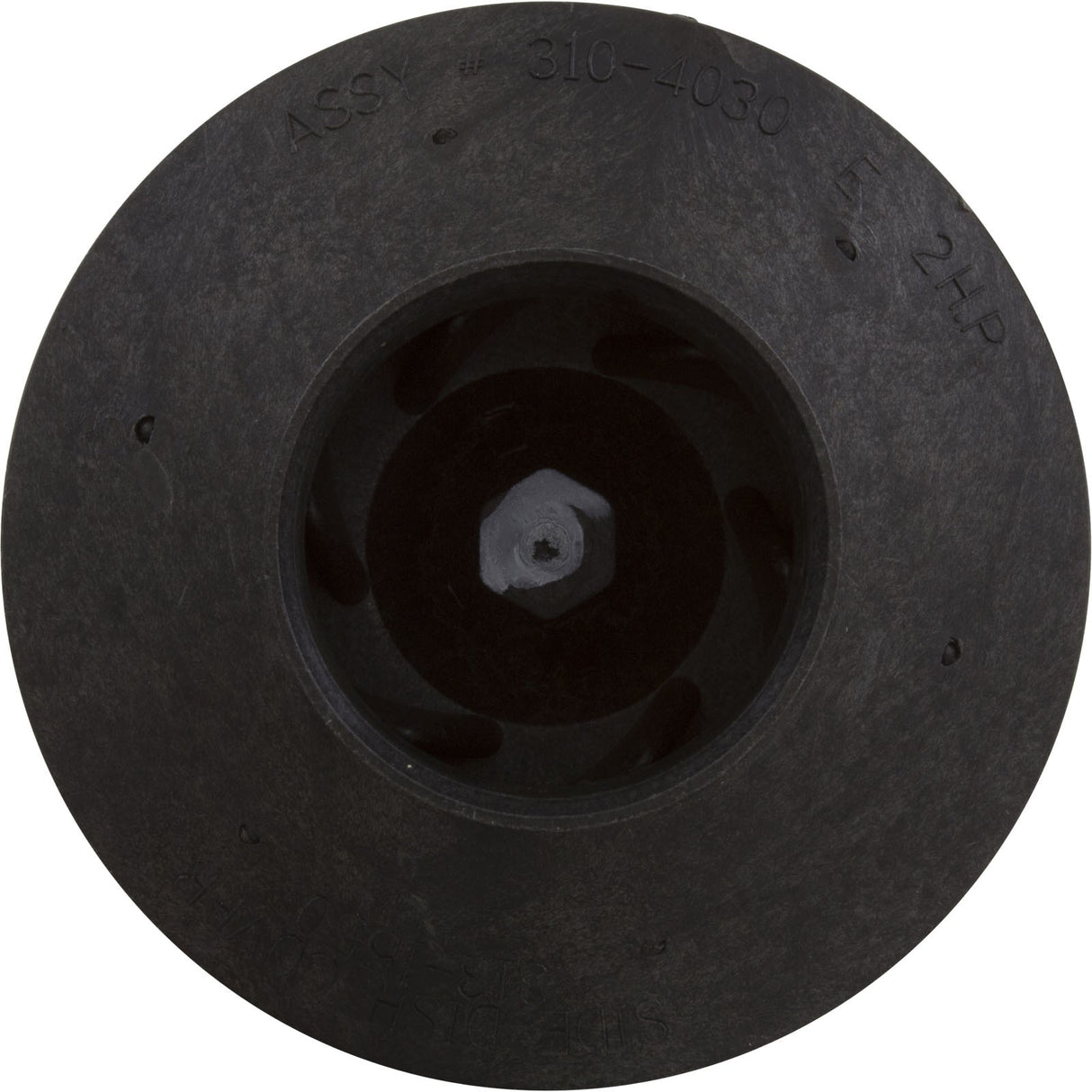 Impeller, WW HiFlo, Side Discharge, 2.0 Horsepower (White) : 310-4030