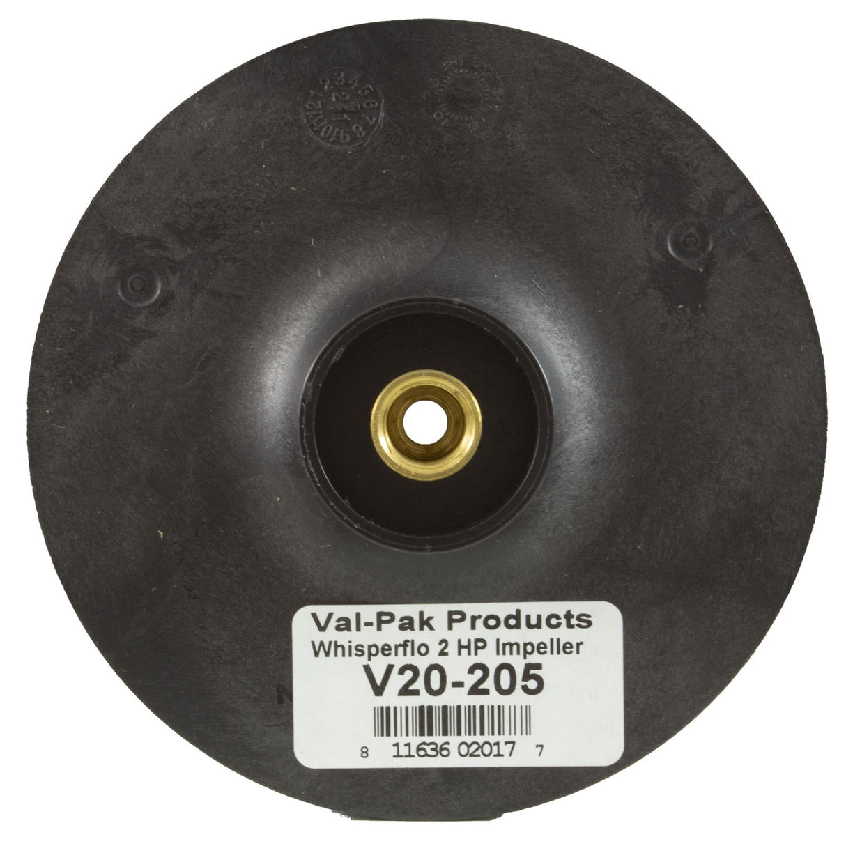 Impeller, Whisperflo, 2 hp : V20-205