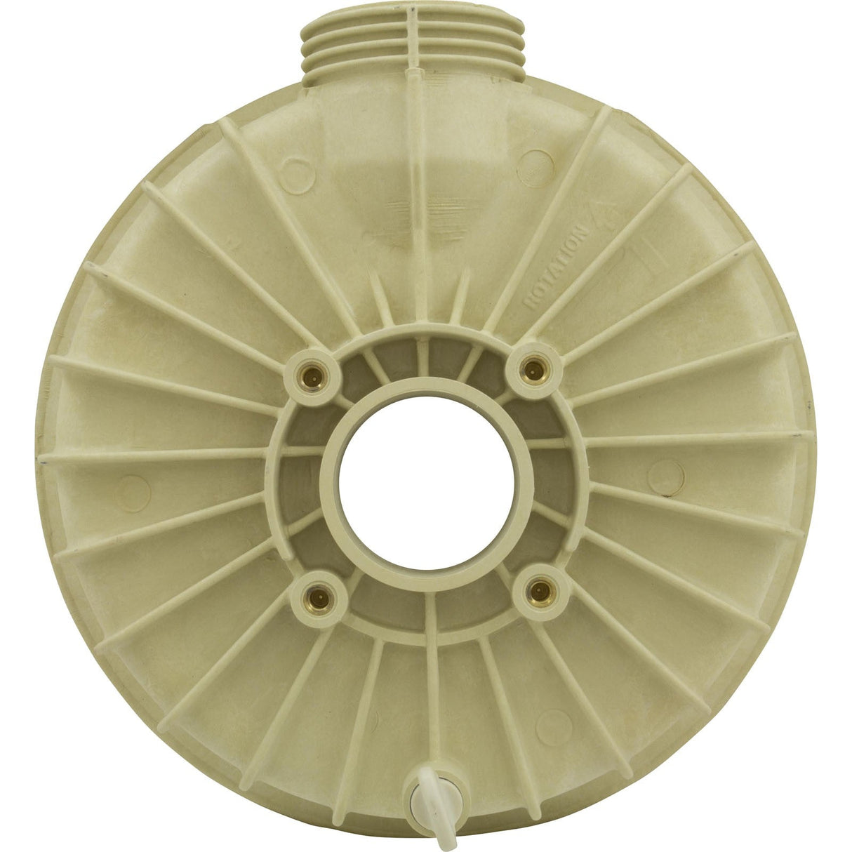 Volute, PacFab/Pentair Challenger, High Pres/High Flow, Almond : 355469