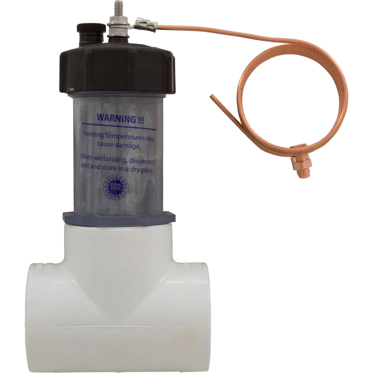 Zinc Anode, Pool Tool, 2" Slip x Slip, Inline : 104D - Pool Tool Inc. - 104D - PartsForSpas.com