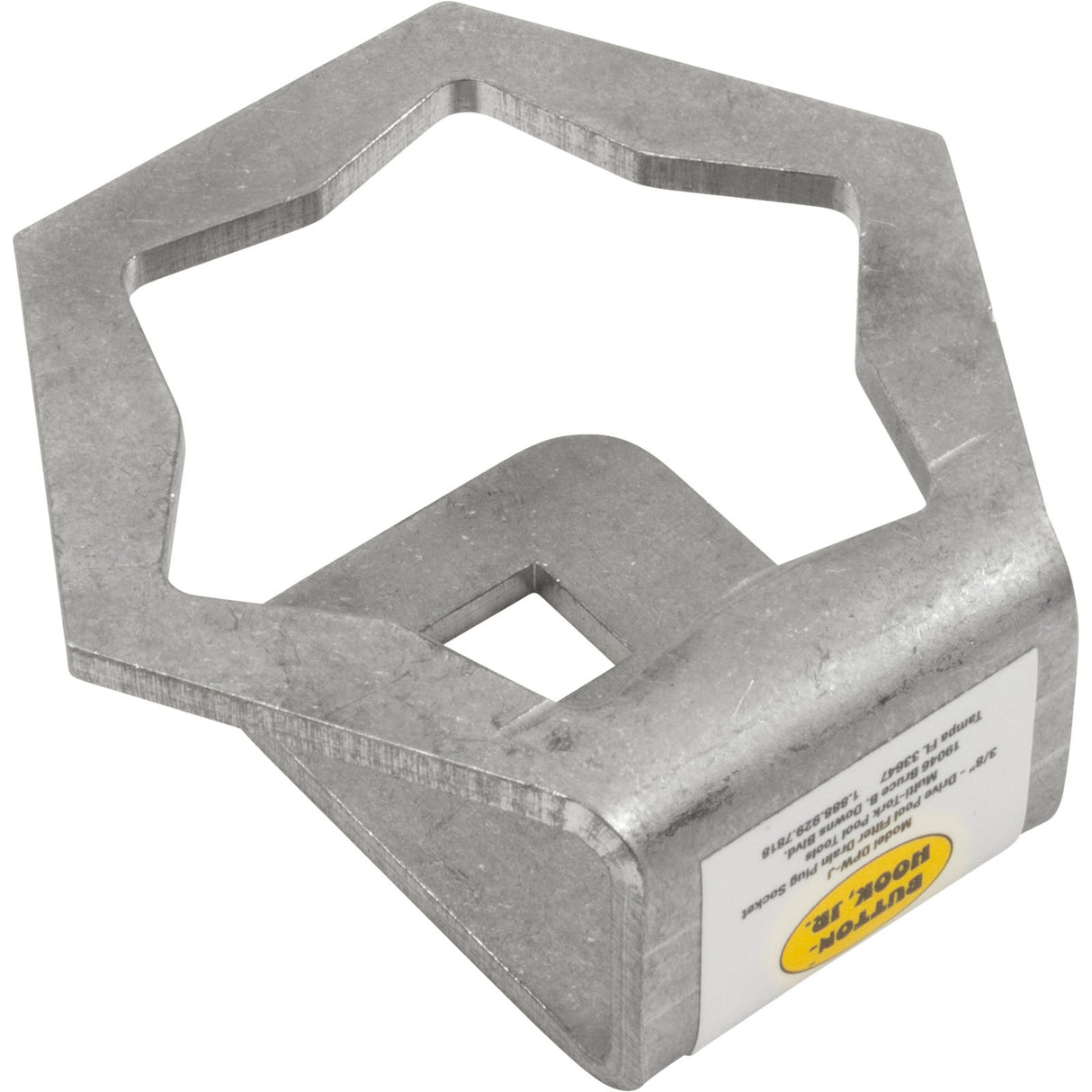 Tool, Socket, Filter Plug, 3/8" Drive, Stainless Steel : DPW-J - Multi-Tork - DPW-J - PartsForSpas.com