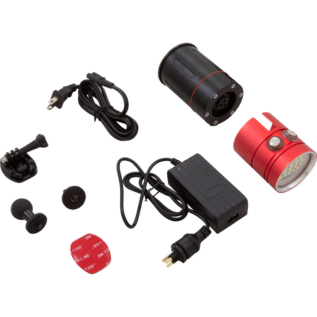 Diving Floodlight, Nemo Power Tools, V3, 15k Lumens, 50M, Wht : LT-15KLM-100 - Nemo Power Tools - 4897100721036 - PartsForSpas.com