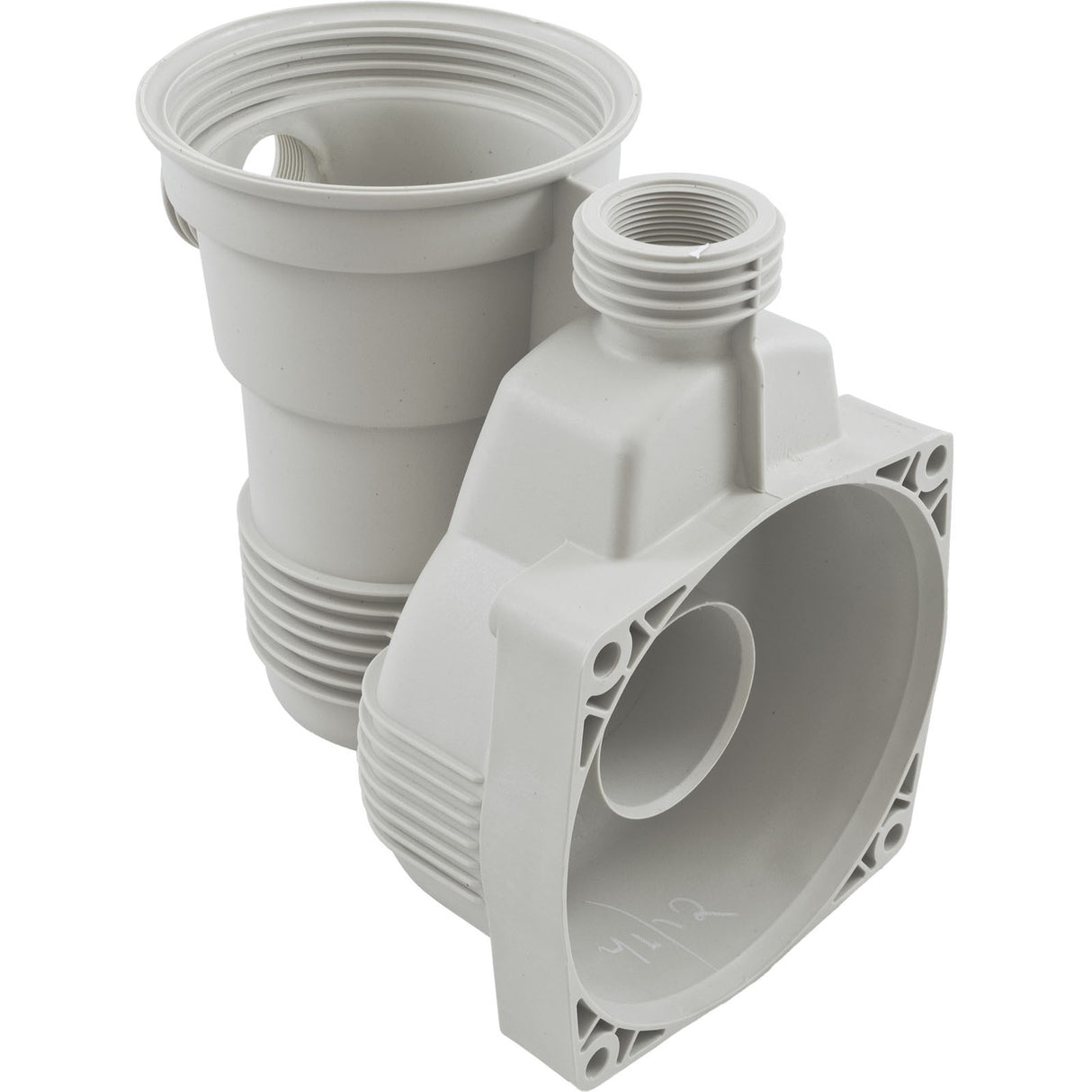 Trap/Pump Body, Pentair PacFab Pinnacle, Almond : 356002