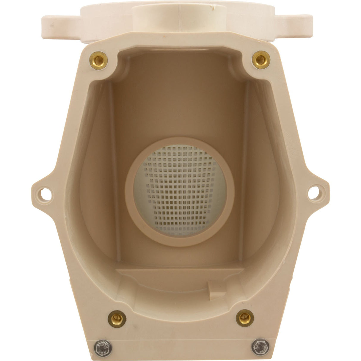Trap/Pump Body, Pentair Purex IntelliFlo VF/VS, Almond : 357243