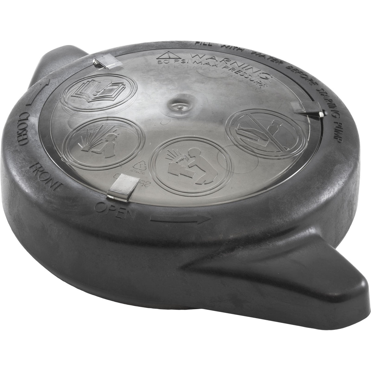 Trap Lid, Hayward Max-Flo SP2700X, with O-Ring : SPX2700DLS